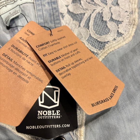 Noble Outfitters 26000-703 Womens Bluegrass Lace Dress NWT size Large - Picture 6 of 16